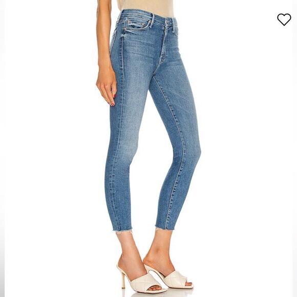 MOTHER Looker Ankle Fray Hey Sun - Picture 2 of 12